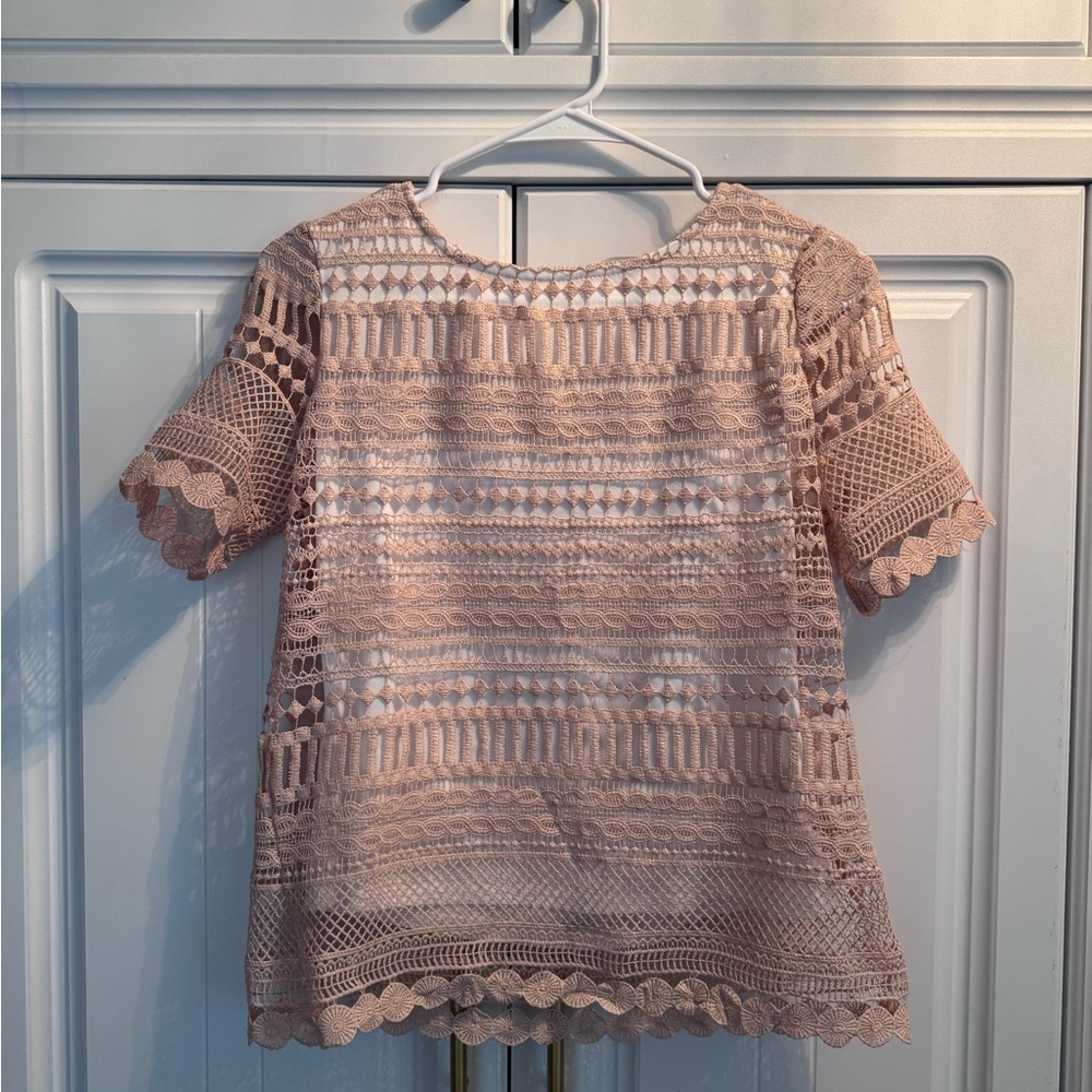 Adiva Lace Women Top - Dusty Pink, 🌟 3 for $20🌟